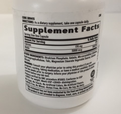 GNC Biotin 5000mcg 120ct BBD 03/2026 Supports Healthy Hair, Skin & Nails