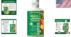 -Friendly Life’s Fortune Liquid Multivitamin – 32 oz for Energy & Immunity