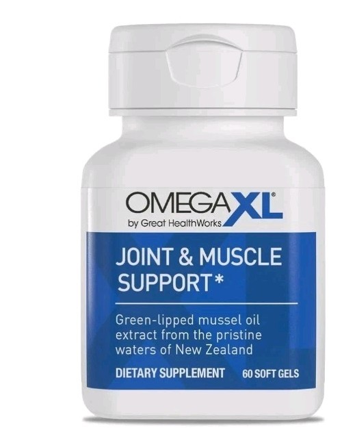 Omega XL Joint & Muscle Support, 60 Soft Gels, Exp 02/2028