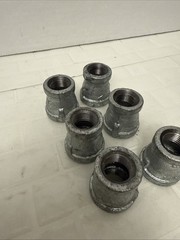 ProSource 24-1/2X3/8G Reducing Pipe Coupling, 1/2 x 3/8 in, Threaded, Malleable