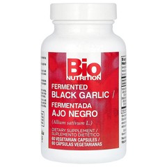 Fermented Black Garlic, 60 Vegetarian Capsules
