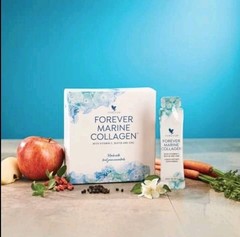 Forever Marine Collagen 5, 10, 30 sachets (0.5 fl.oz/15 ml ea.) For younger skin