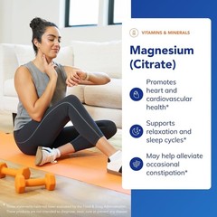 Pure Encapsulations Magnesium Citrate 180 Capsules Sleep Heart Bone Support