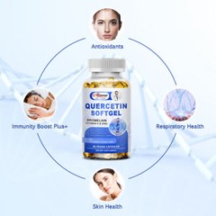 Quercetin Soft Gel Antioxidants Immune Enhancement Skin & Respiratory Health