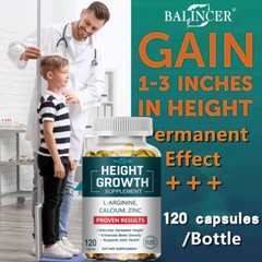 Height Growth Capsules – Enhances Bone Density，Supports Healthy Bones & Joint