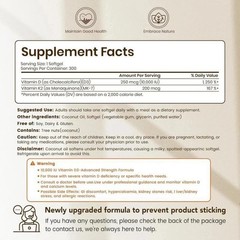 VEV Vitamin D3 + K2 Complex with Virgin Coconut Oil | Daily Immune & Bone Health