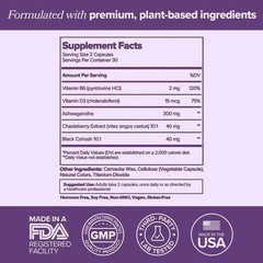 MENO Menopause Vitamin Supplements For Women, 30 Servings Pack of 1 Daily