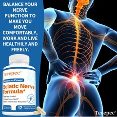 Maximum Power Sciatic Nerve Formula: Alpha Lipoic Acid Vitamin, Benfotiamine