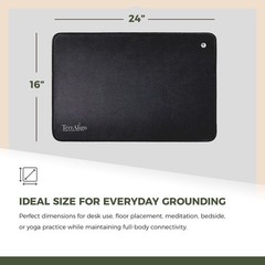 TerrAlign Premium Grounding & Earthing Mat 24×16 in – Carbon-Infused