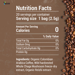 Best Mushroom Coffee Organic Ganoderma Reishi Alternative For Healthy Gut 20 Pak