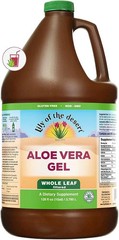 Lily of the Desert Aloe Vera Gel Whole Leaf (Filtered) 128 fl.oz Each (Pack of 3