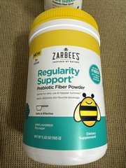 Zarbees Regularity Support Kids Prebiotic Tasteless Powder&Syrup Digestive Care