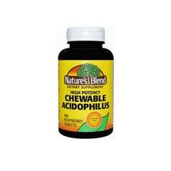 Nature’s Blend Acidophilus Chewable 100 Tabs By Nature’s Blend