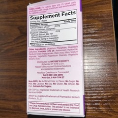 Natures Bounty Optimal Solutions ADVANCED MENOPAUSE RELIEF 30 tablets 05/27