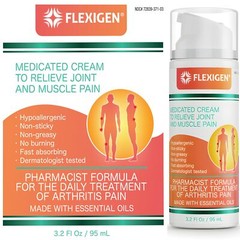 FLEXIGEN Frankincense Pain Relief Cream Lotion– 3.2 oz Spray Pump – Natural R…