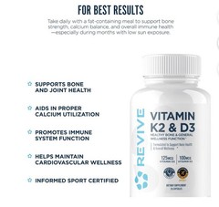 Revive MD – K2 & D3 – 35 Capsule ..