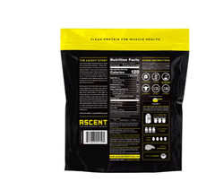 Ascent 100% Whey, Native Whey Protein Blend, Vanilla Bean (4.25 Pounds)