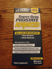 *Super Beta Prostate Advanced Now w/ Saw Palmetto -60 Caplets exp. 08/2028