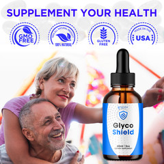 (3 Pack) Glyco Shield Blood Support Drops Advanced Vitamin Supplement 2ML