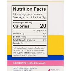 Thick-It Single Serve Packets Mildly Thick Nectar Flavorless, 0.18 oz, 25 pack