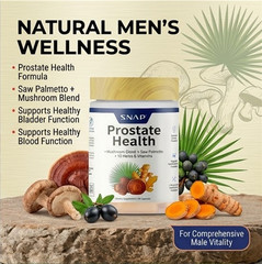 SNAP Nitric Oxide Booster & Prostate Health Bundle Circulation Support 150ct