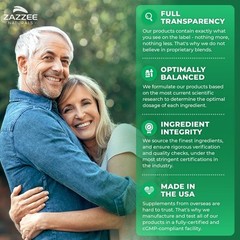 Zazzee Extra Strength Wild Lettuce 10:1 Extract, 1500 Mg Strength, 120