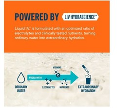 Liquid I.V.® Tangerine Hydration Multiplier® +Immune Support Powdered Electrolyt