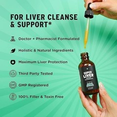 Super Liver Support with Milk Thistle-All Natural Liver Cleanse Detox&Repair Aid