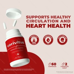 Corivitus Capsules, Advanced Formula for Blood Support & Metabolic Balance 60ct