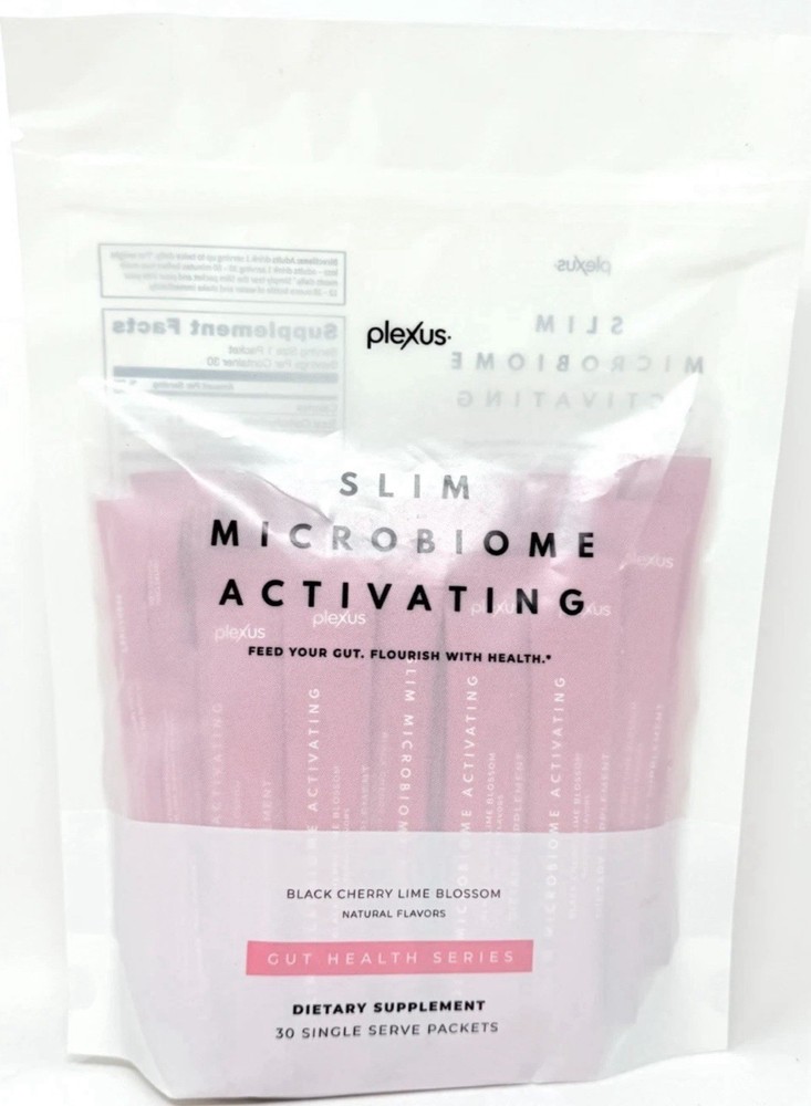 Plexus Slim Microbiome Activating Black Cherry Lime Blossom-30 packs-12/2027