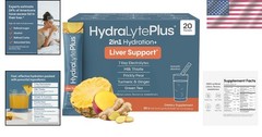 Rapid Rehydration Liver Support Mix: 18 Ingredients in Pineapple Mango Flavor