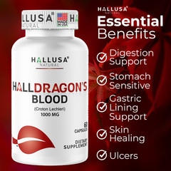 SANGRE DE DRAGO – Cicatrización de Heridas – Antioxidante – Úlceras 60 Cap