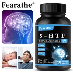 5-HTP 200 mg – supports neurotransmitters, improves mood and sleep 120 Capsules