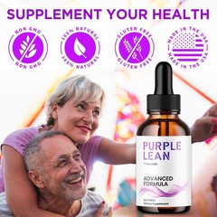 (5 Pack) Purple Lean Drop Advanced Health & Fitness Formula PurpleLean 150 Servs