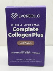 Complete Biotin Plus by Everbella – Caramel (15) 15ml Individual Pouches – New