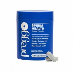 Prego Men’s Fertility Supplement Boost Sperm Count & Motility Conception Aid