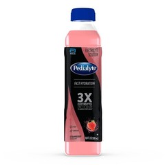 Pedialyte Electrolyte Solution, Strawberry, 16.9 fl oz