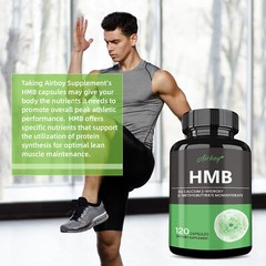 HMB Capsules 3000mg-Fat Burner,Strength Muscle & Strength,Improved Regeneration