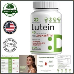 Lutein and Zeaxanthin Softgels with Astaxanthin, Omega-3s, and Phospholipids