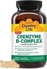 Easy-to-Swallow Coenzyme B-Complex – 240 Capsules for Energy & Cognitive Health