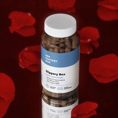 2 BOTTLES-LUXRY Her Fantasy Box Slippery Box – Slippery Elm Bark Vaginal 60PCS