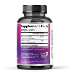 ( 2 pack ) Milk Thistle Supplement for Liver Detox and Cleanse 1000mg