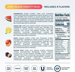 Sugar-Free Electrolyte Hydration Pack – Classic Variety 16 Pack for Active Life