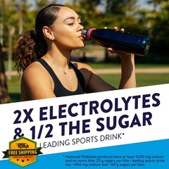 Pedialyte Grape Electrolyte Powder 0.3 oz packets, 4 count
