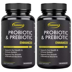 Probiotics and Prebiotics 240pcs,Regular Bowel Movements, Metabolism, Vitality