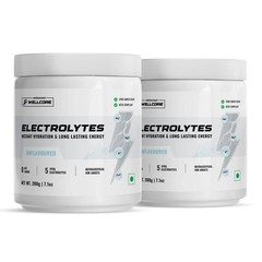 Wellcore Electrolytes Powder 200gm Each Pack Of 2 J940