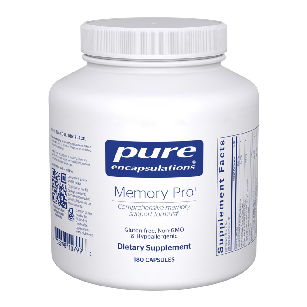 Pure Encapsulations Memory Pro ,180 Capsules