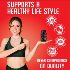 Testosterone Stamina & Energy Booster, Male Enhancement supplements 120 Capsules
