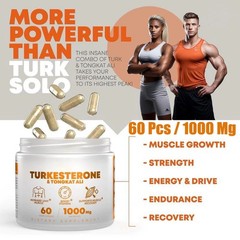1-5X Turkesterone 1000 Mg Natural Capsules Supplement Muscle Growth & Recover1