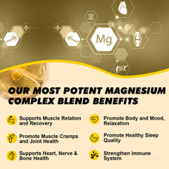 Magnesium Glycinate Liquid Drop High Potency Promotes Nerve Relief Sleep Support